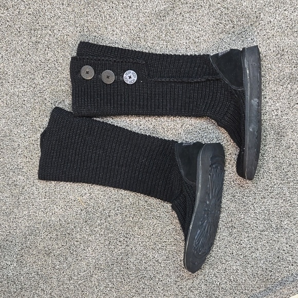 Ugg Australia Women 5819 Sweater Cardi Boots shoes sz 7 - Picture 3 of 9